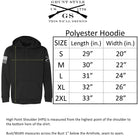 Grunt Style Betsy Rifle Flag Poly Pullover Hoodie - Navy - Forza Sports