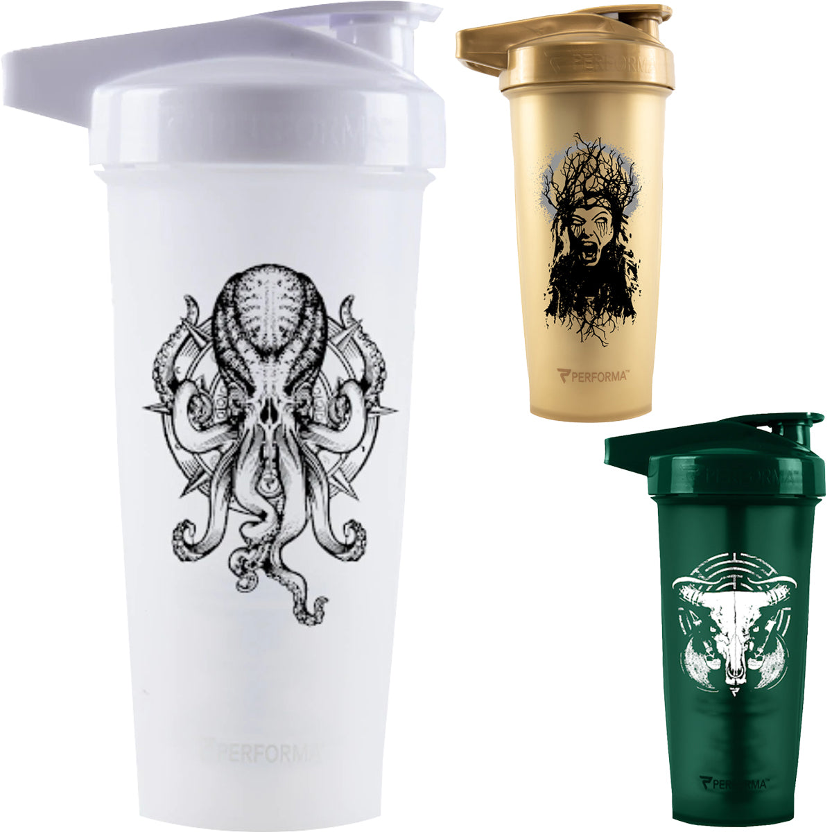 Performa Activ 28 oz. Mythological Creatures Collection Shaker Cup Performa
