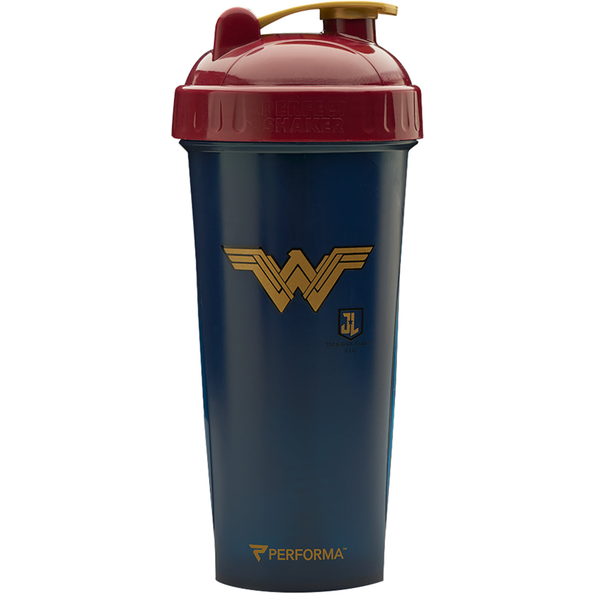 Performa PerfectShaker 28 oz. Justice League Shaker Cup Bottle - Wonder Woman PerfectShaker
