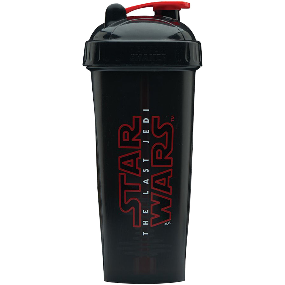 Performa PerfectShaker 28 oz. Star Wars Shaker Cup Bottle, Last Jedi Logo, Black PerfectShaker
