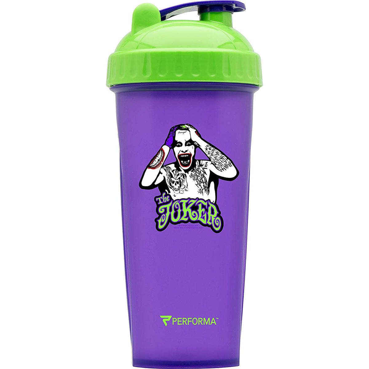 Performa PerfectShaker 28 oz. Villain Shaker Cup Bottle - The Joker - Purple PerfectShaker