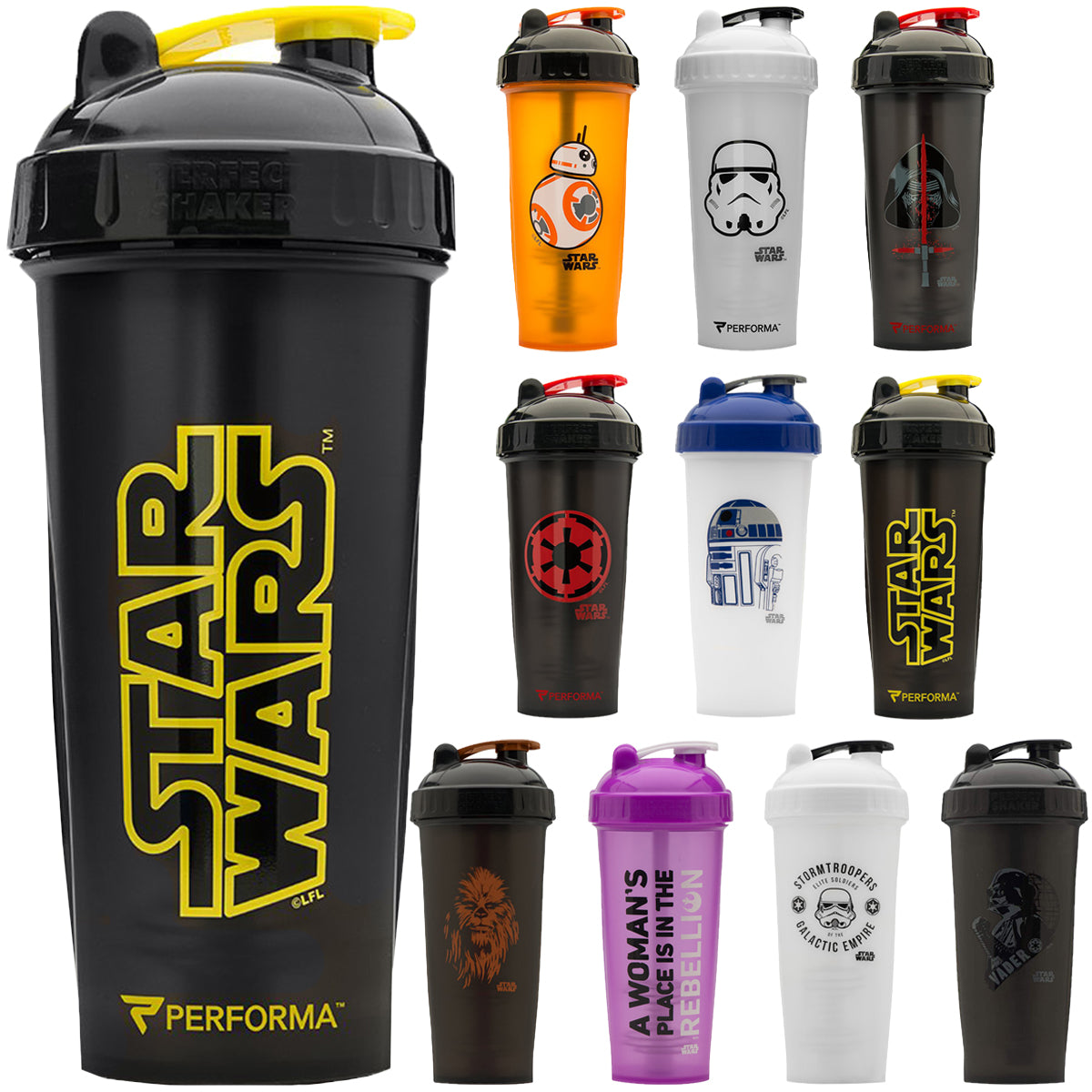 Perfect Shaker Performa 28 oz Star Wars Classic Series Odor-Resistant Shaker Cup PerfectShaker