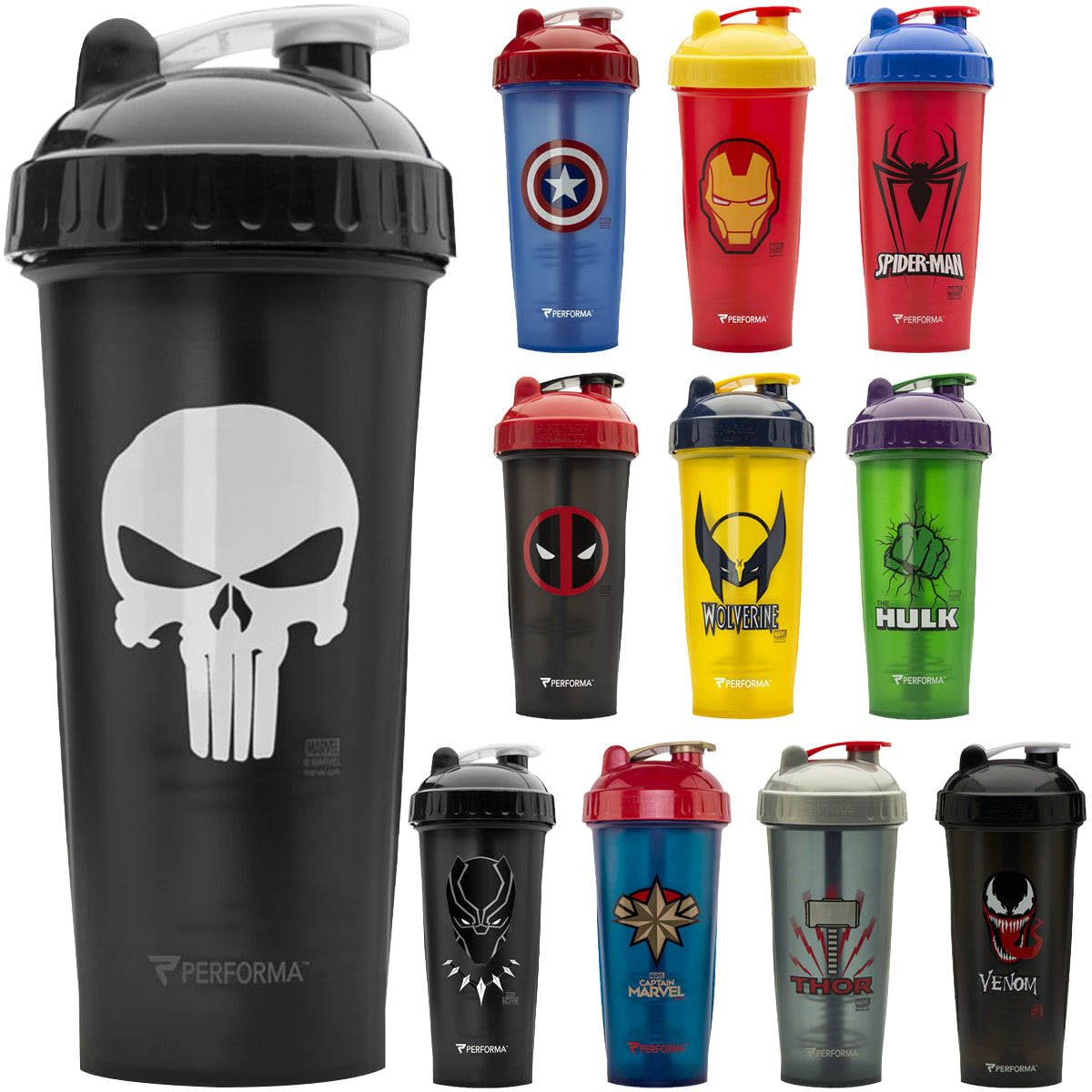 Perfect Shaker Performa 28 oz. Marvel Collection Original Series Shaker Cup PerfectShaker