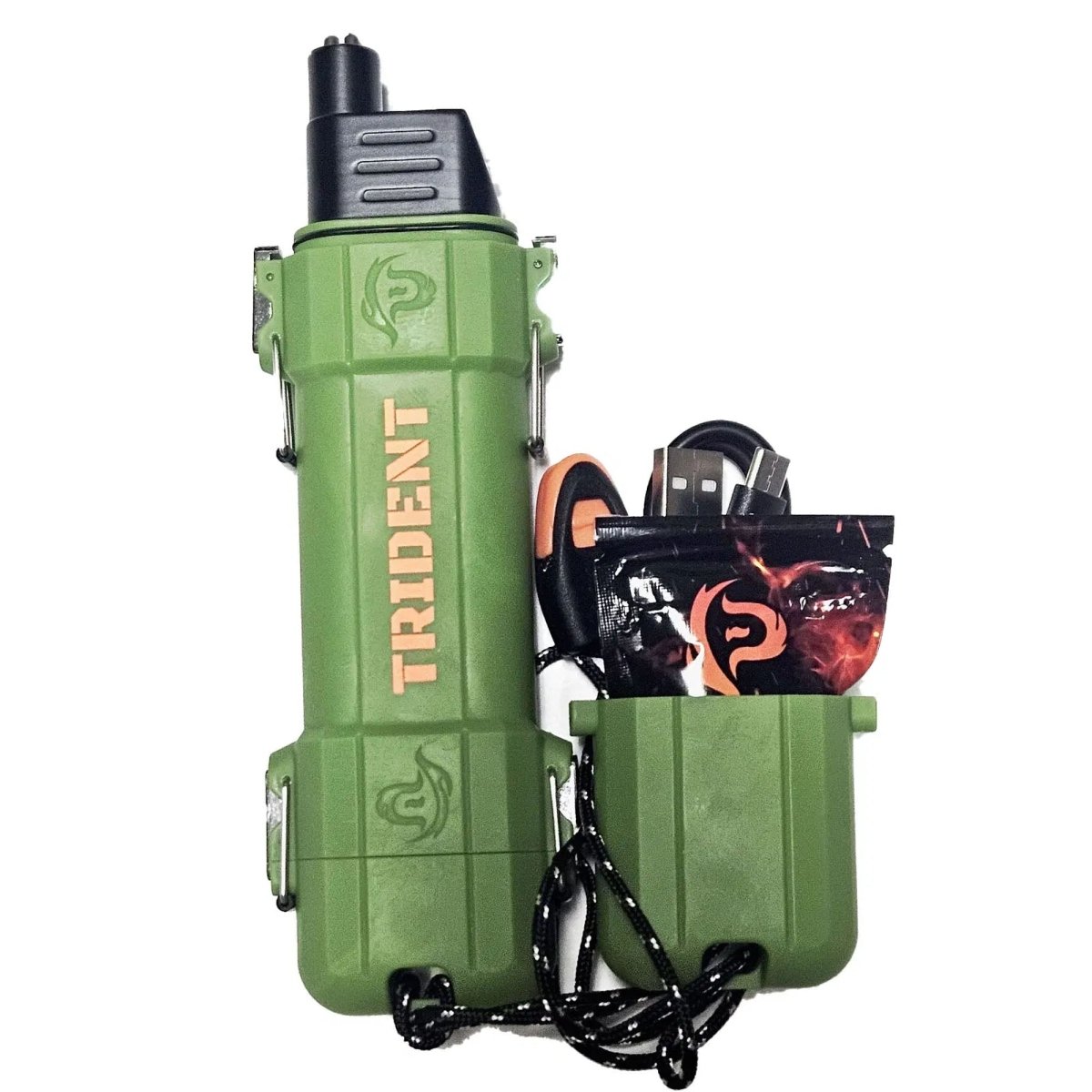 Pyro Putty Trident 3 in One Lighter with Replaceable/Rechargable Battery - Forza Sports