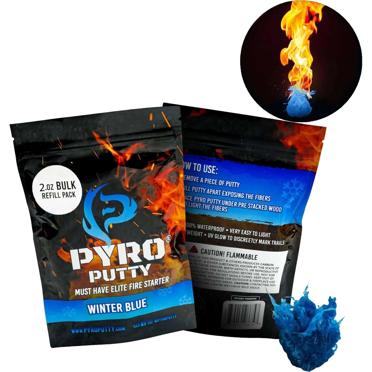 Pyro Putty - 2 oz Resealable Bag - Forza Sports