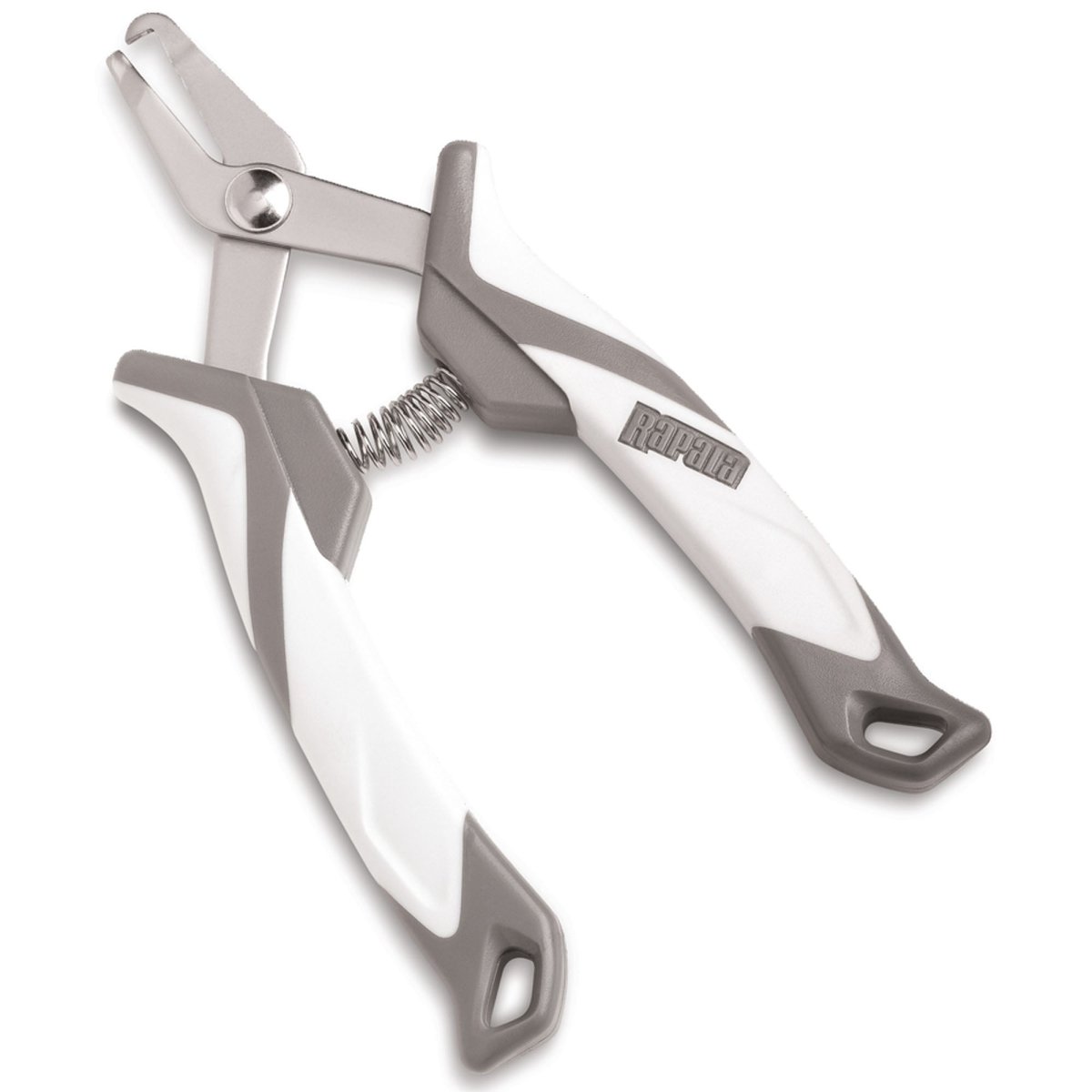 Rapala Salt Angler's Heavy Duty Split Ring Pliers, White/Grey Handle - Forza Sports