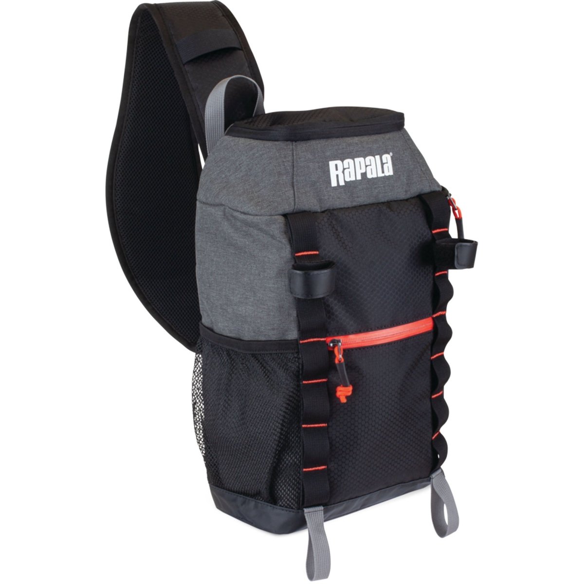 Rapala Venture 8" Slingpack, Grey/Black/Red - Forza Sports