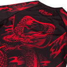 Venum Dragon's Flight Dry Tech Short Sleeve MMA Rashguard - Black/Red - Forza Sports