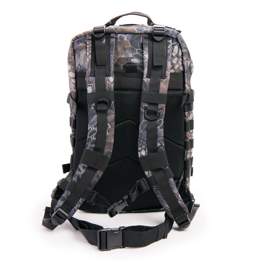 रैटलस्नेक टैक्टिकल लार्ज लेजरकट मोल बैकपैक पिस्टल रिटेंशन सिस्टम के साथ - फोर्ज़ा स्पोर्ट्स