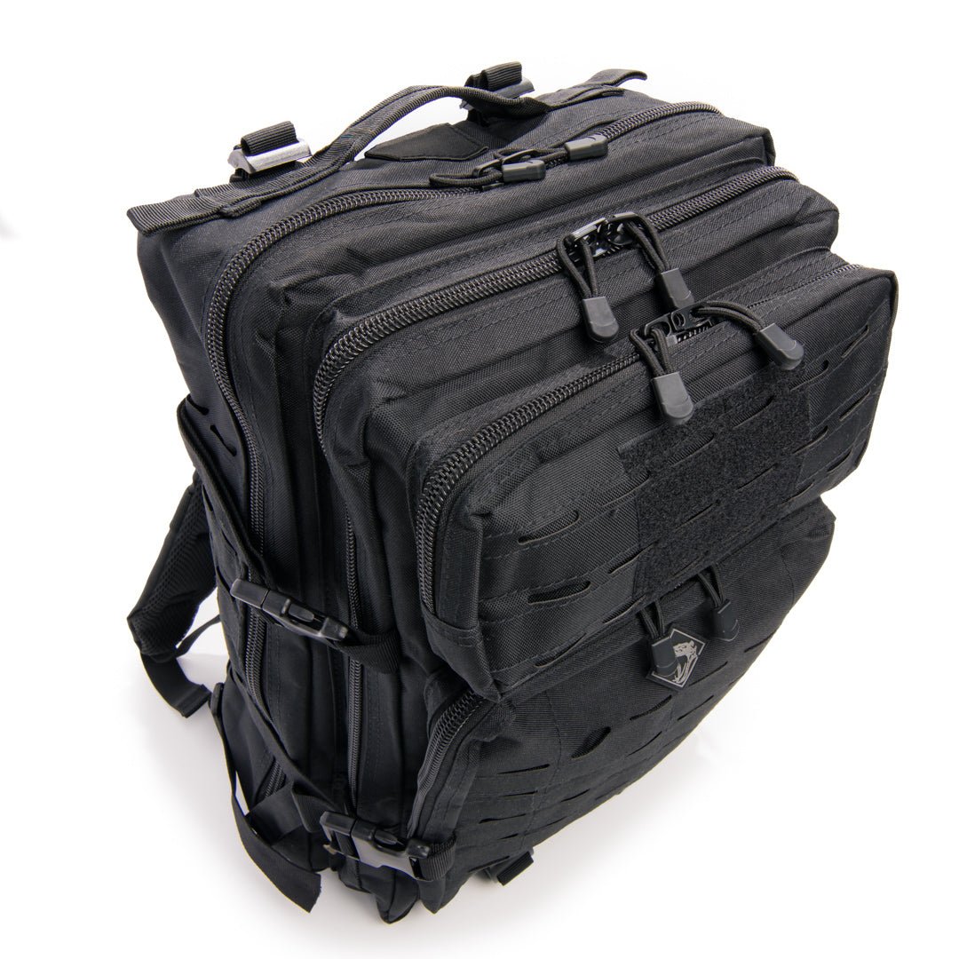 रैटलस्नेक टैक्टिकल लार्ज लेजरकट मोल बैकपैक पिस्टल रिटेंशन सिस्टम के साथ - फोर्ज़ा स्पोर्ट्स