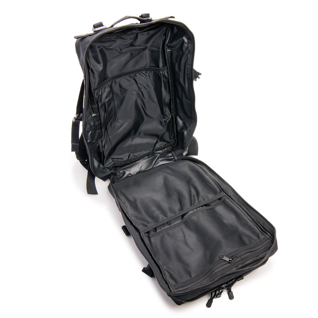 रैटलस्नेक टैक्टिकल लार्ज लेजरकट मोल बैकपैक पिस्टल रिटेंशन सिस्टम के साथ - फोर्ज़ा स्पोर्ट्स