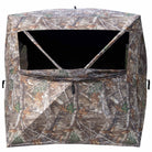 Rhino Ground Blind RB140 3 Person - Realtree Camo - 58”x58”x66” - Forza Sports