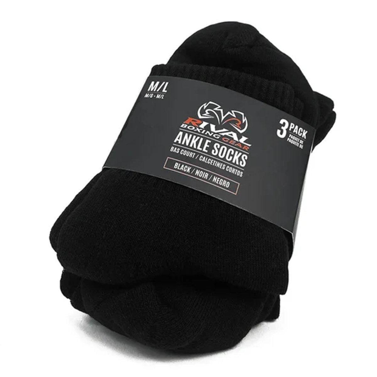 RIVAL Boxing - Ankle Socks - 3 Pack - Forza Sports