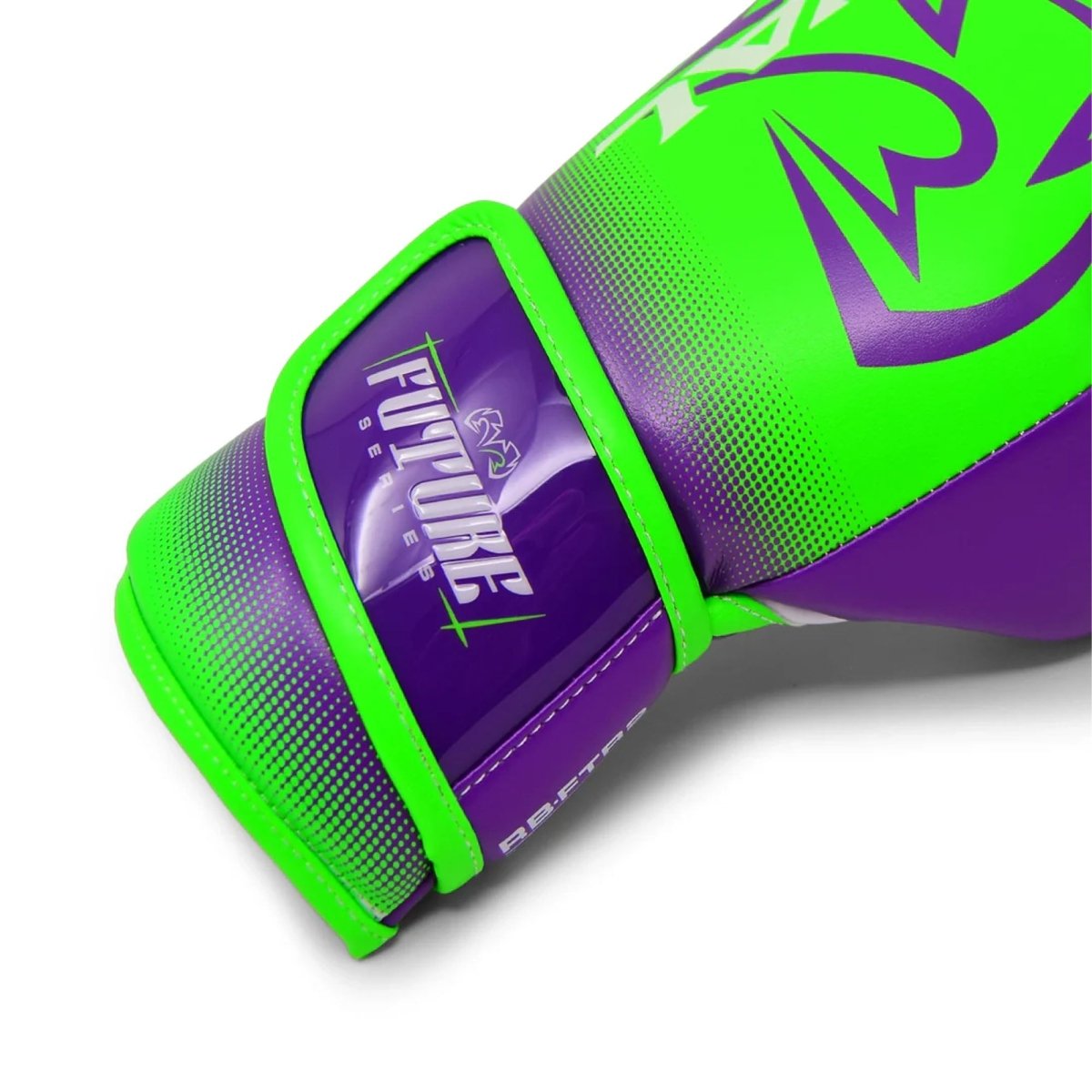 RIVAL Boxing Youth RB - FTR2 Future Bag Gloves - Green/Purple - Forza Sports