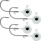 VMC 1/8 oz. Neon Moon Eye Jig - 4 Pack - Glow - Forza Sports