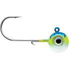 VMC Neon Moon Eye 1/4 Oz. 3D Holographic Jig - 4 Pack - Blue Fire UV VMC