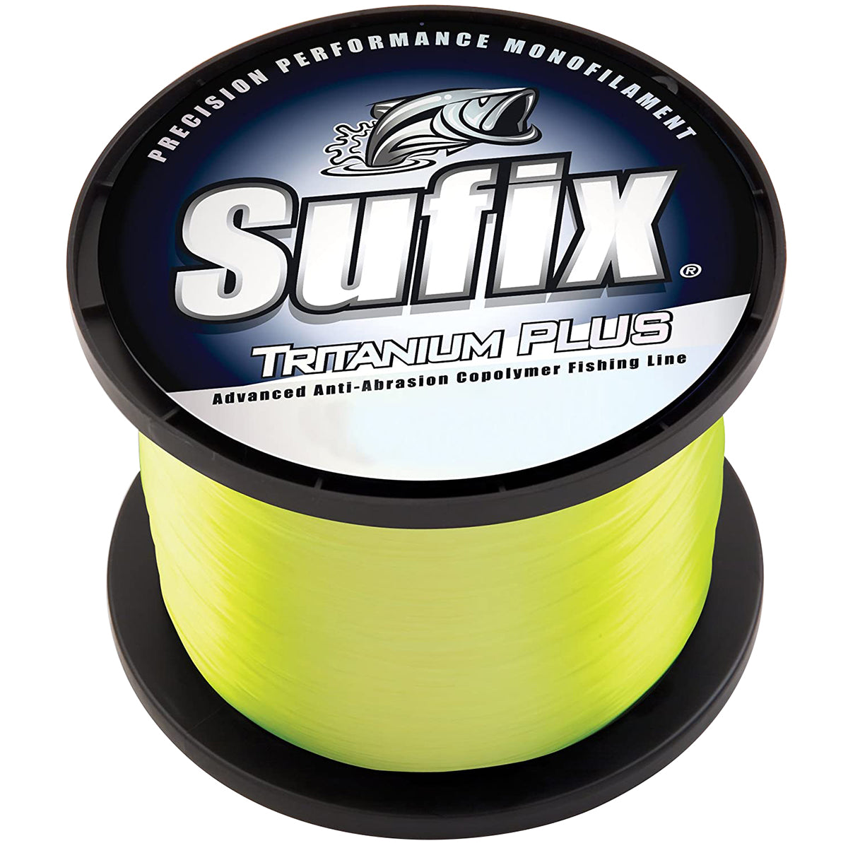 Sufix Tritanium Plus Chartreuse Fishing Line (3370 yds) - 17 lb Test Sufix
