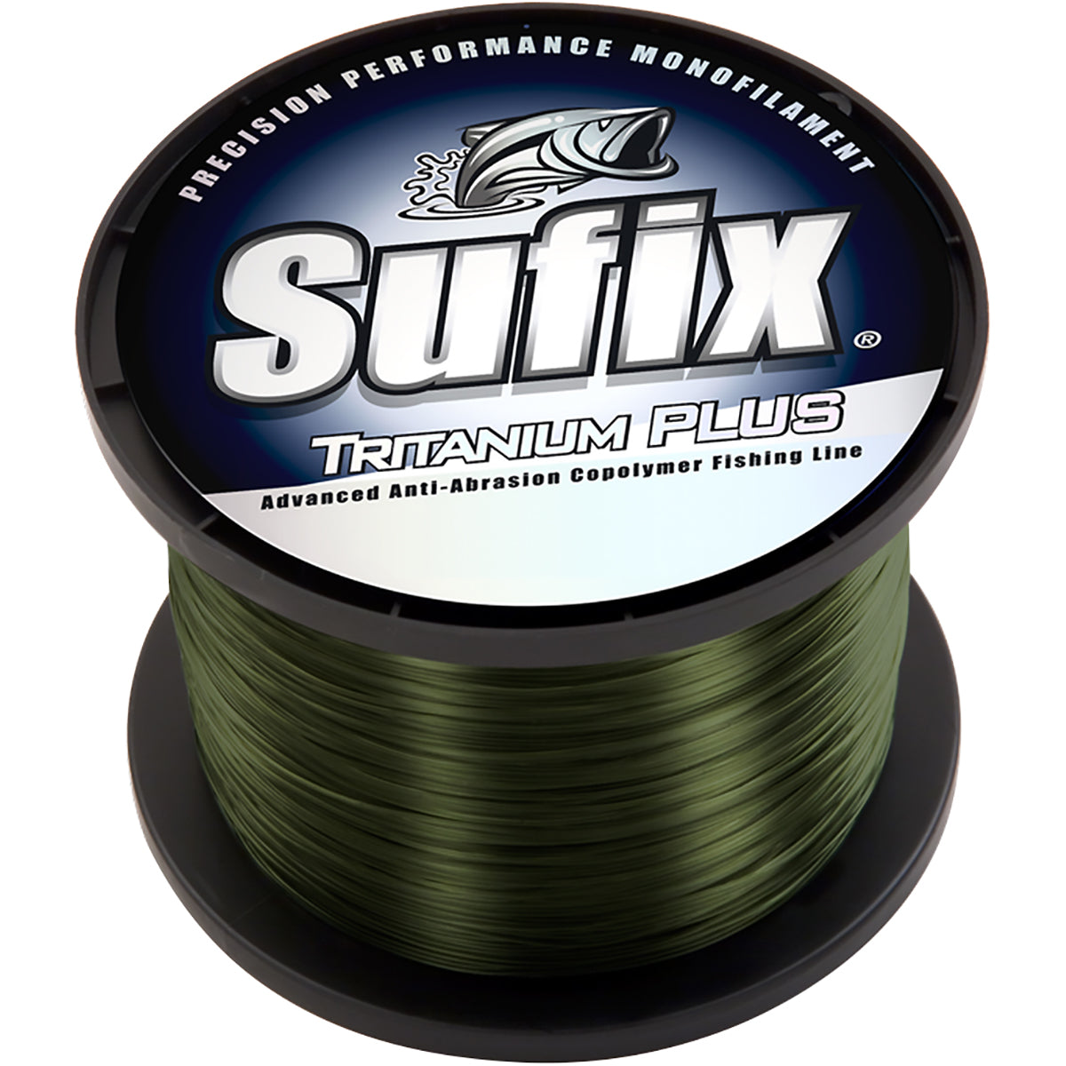 Sufix Tritanium Plus Dark Green Fishing Line (450 yds) - 30 lb Test Sufix