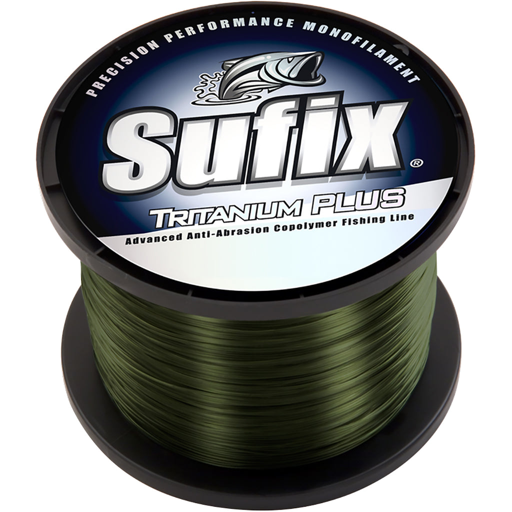 Sufix Tritanium Plus Clear Fishing Line - 40 lb Test / 370 yds.