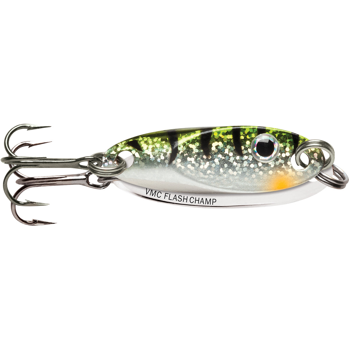 VMC 1/16 oz. Flash Champ Spoon Fishing Lure - Yellow Perch VMC