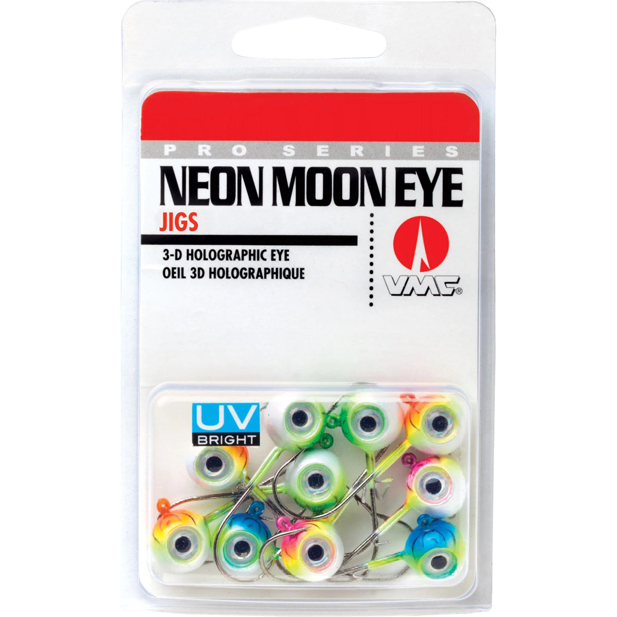 VMC Neon UV Bright Moon Eye Jig Kit VMC