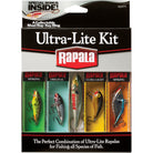 Rapala Ultra Lite Kit Fishing Lures with Collectable Shad Rap Key Ring Rapala