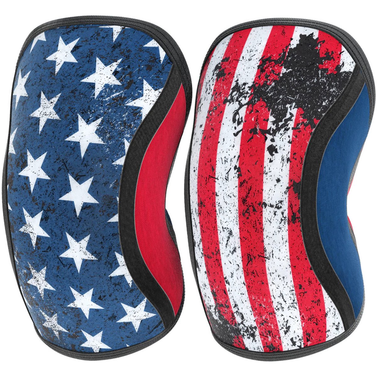 RockTape Assassins Compression Knee Support Sleeves - Old Glory - Forza Sports