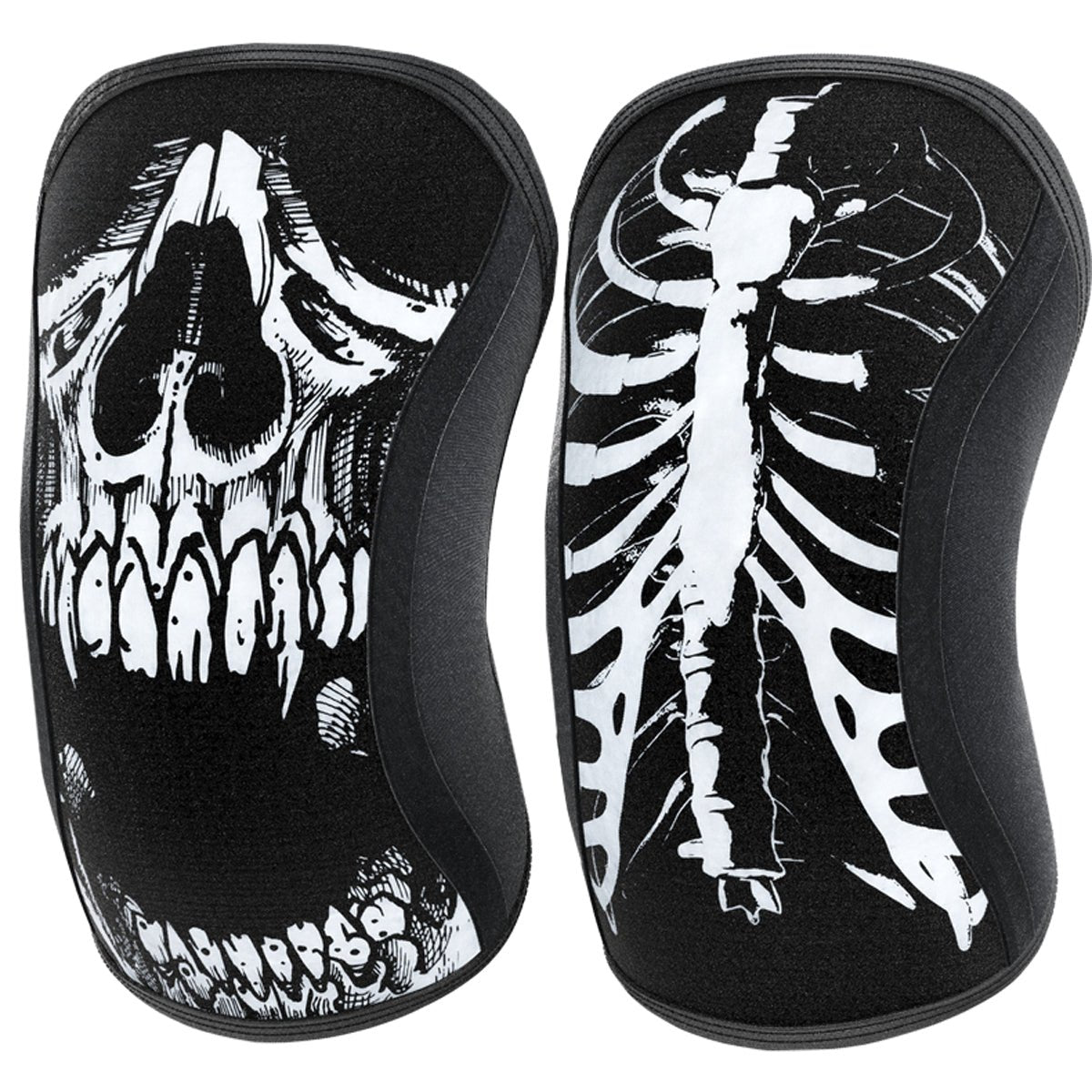 RockTape Assassins Compression Knee Support Sleeves - Skull - Forza Sports