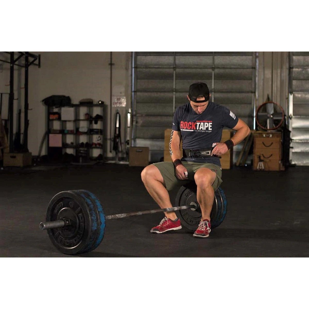 RockTape PowerGlide Weight Lifting Belt - Black - Forza Sports