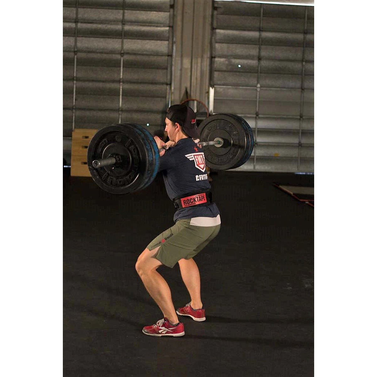 RockTape PowerGlide Weight Lifting Belt - Black - Forza Sports