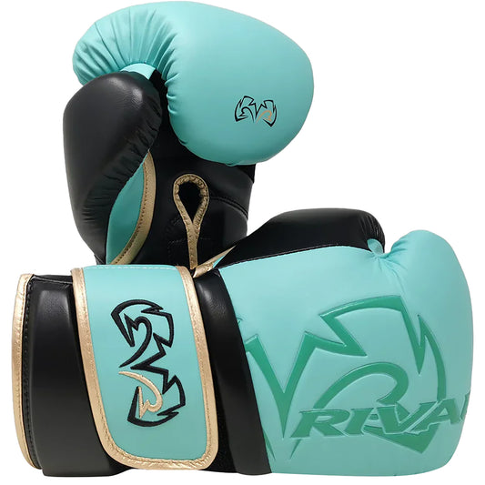 Rival Boxing RB80 Impulse Hook and Loop Bag Gloves - Aqua