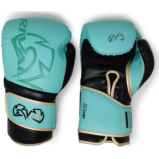 Rival Boxing RB80 Impulse Hook and Loop Bag Gloves - Aqua