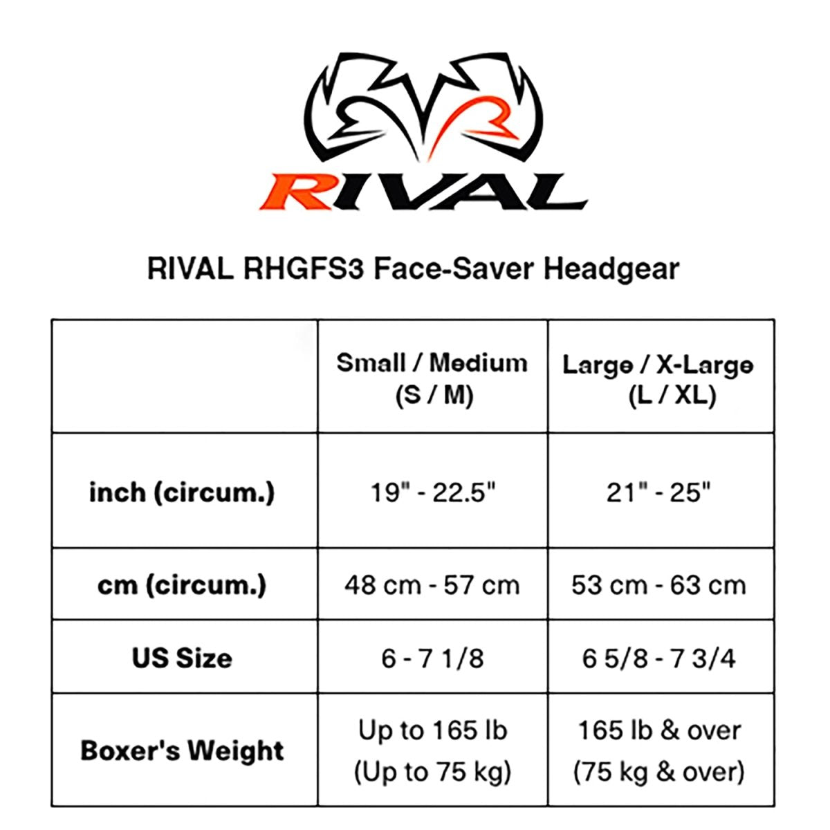 RIVAL Boxing RHGFS3 Guerrero Face - Saver Headgear - Forza Sports