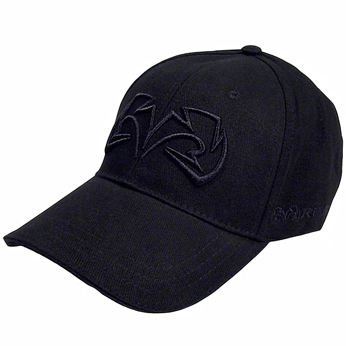 Rival Boxing Embroidered Logo Adjustable Baseball Cap - Black RIVAL