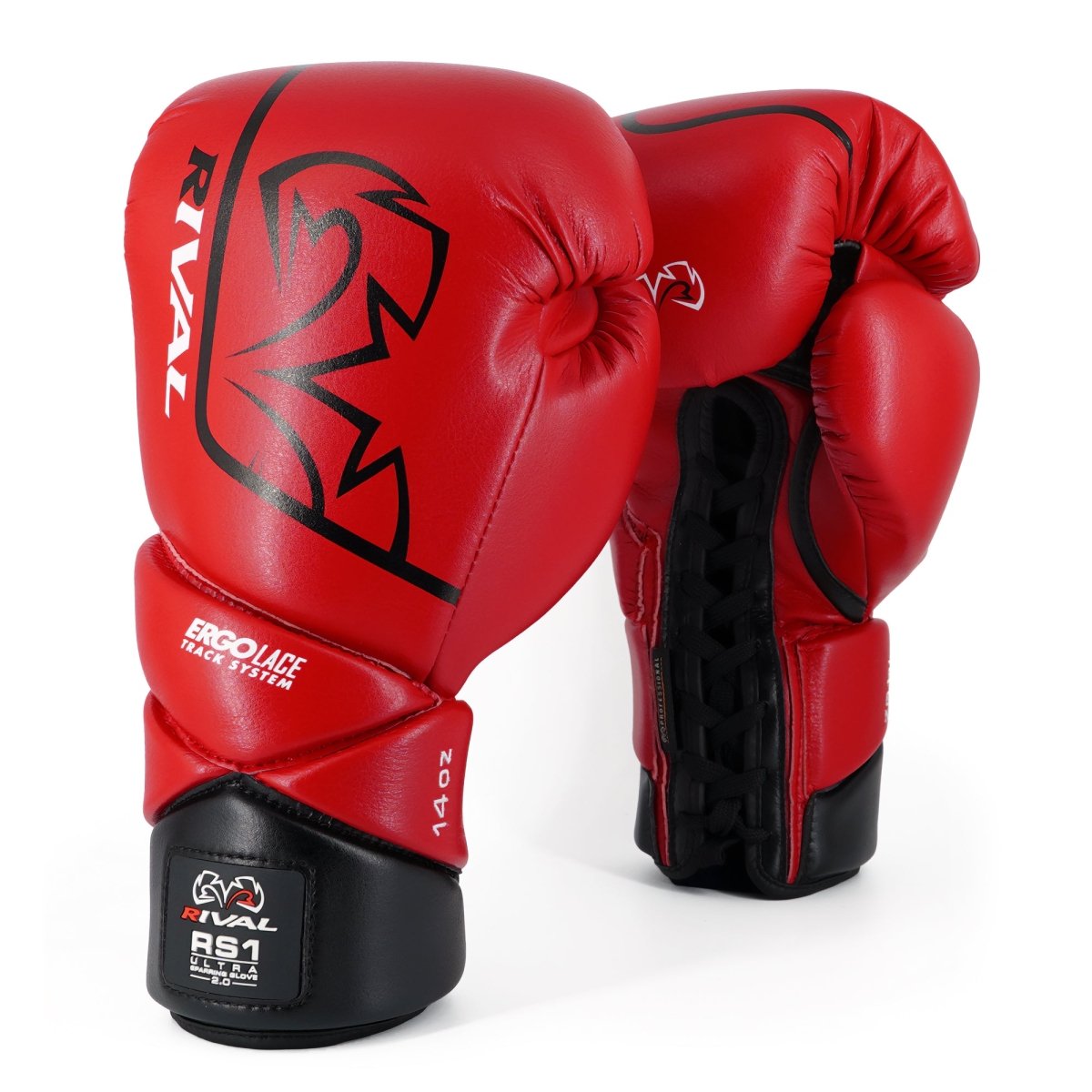 RIVAL बॉक्सिंग RS1 2.0 अल्ट्रा प्रो लेस-अप स्पैरिंग दस्ताने