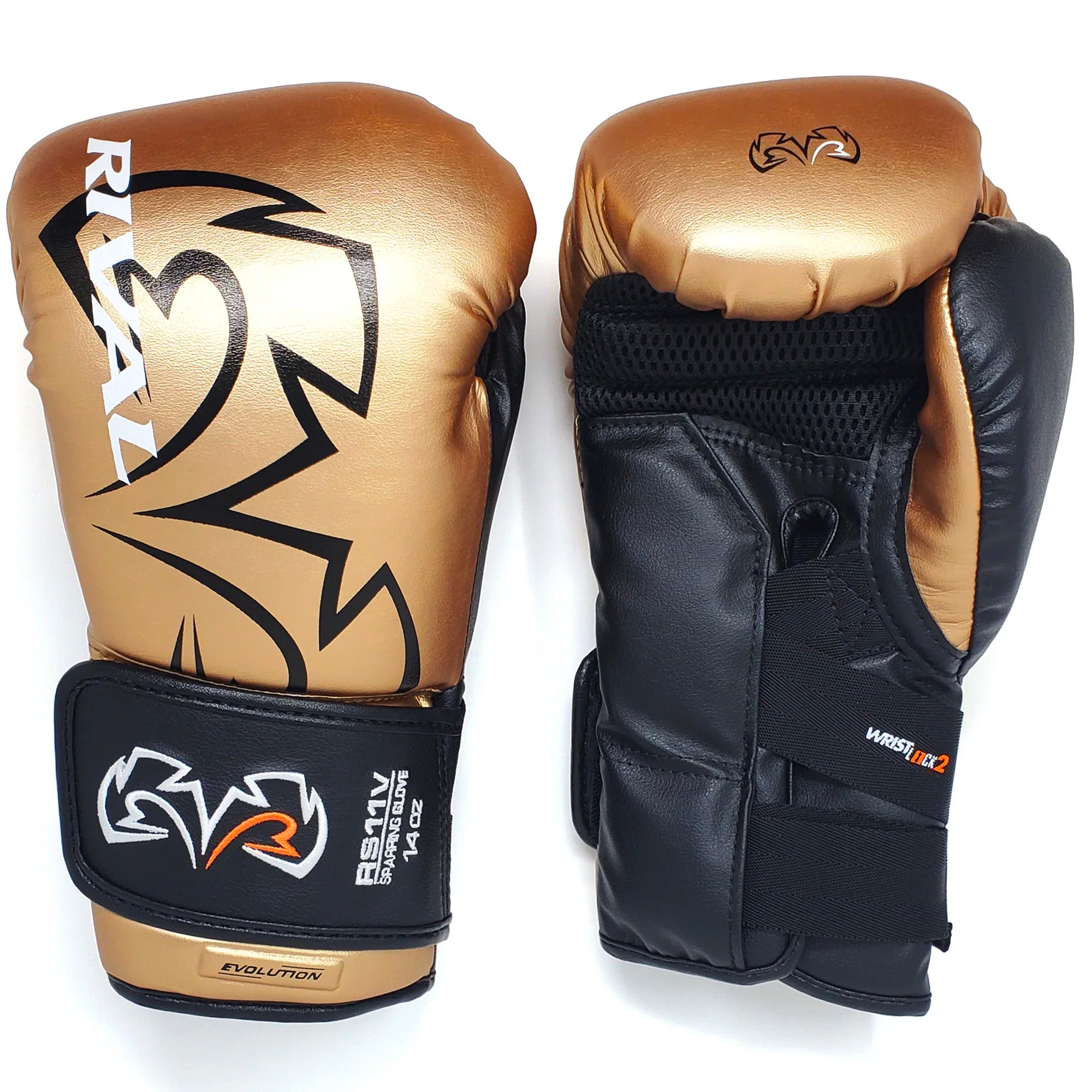 Rival Boxing Evolution store Hook and Loop Sparring Gloves