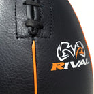 RIVAL Boxing RSPD5 Tear Drop 9" x 5" Speed Bag - Black/Orange RIVAL