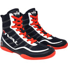 RIVAL Boxing Youth RSX-Future Lo-Top Boxing Shoes - Black/White/Red RIVAL
