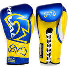 Rival Boxing RFX-Guerrero Sparring Gloves P4P Edition - 12 oz. - Blue/Yellow RIVAL