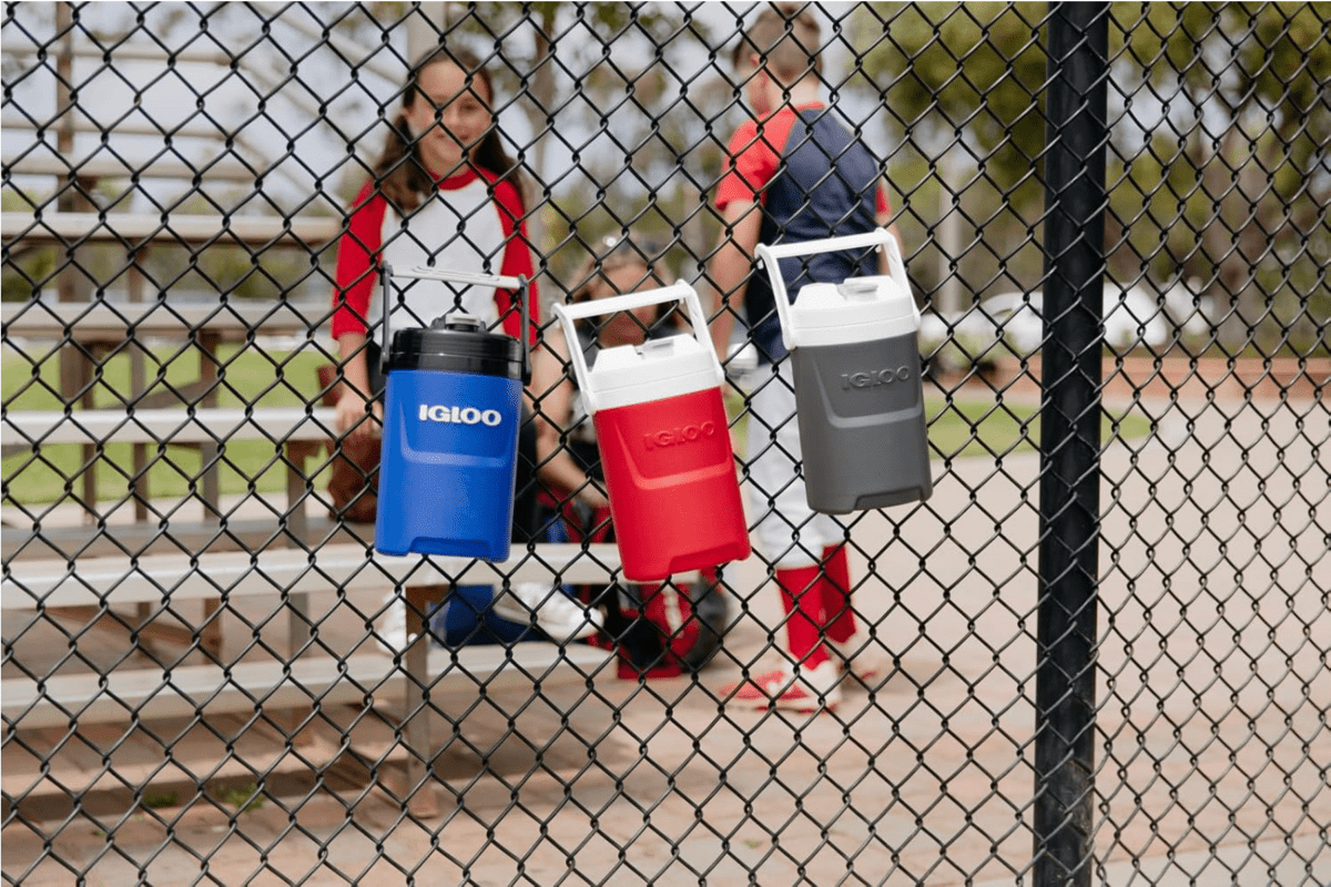 IGLOO Laguna Pro Half Gallon Water Jug - Red - Forza Sports