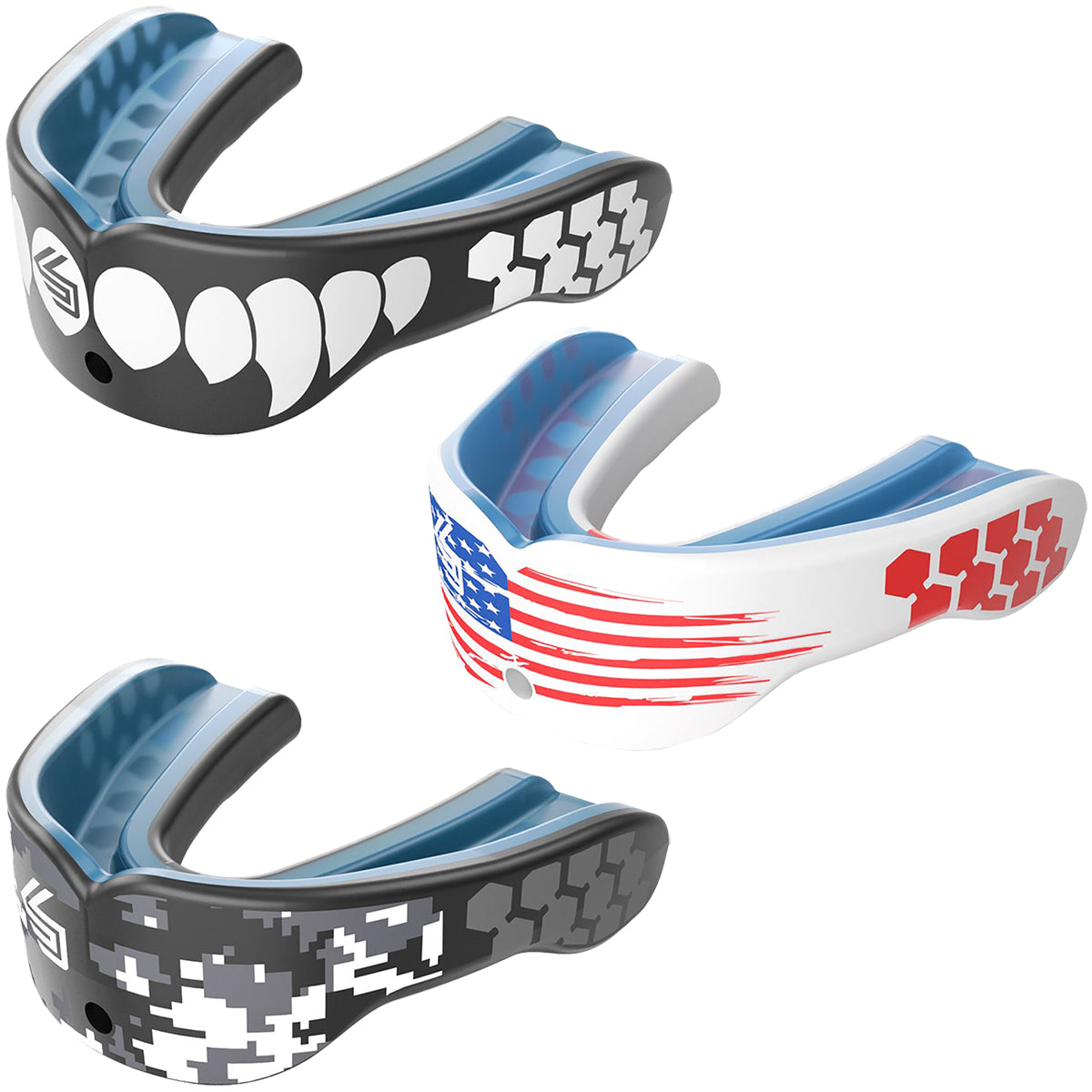 Shock Doctor Gel Max Power Print Mouthguard Shock Doctor