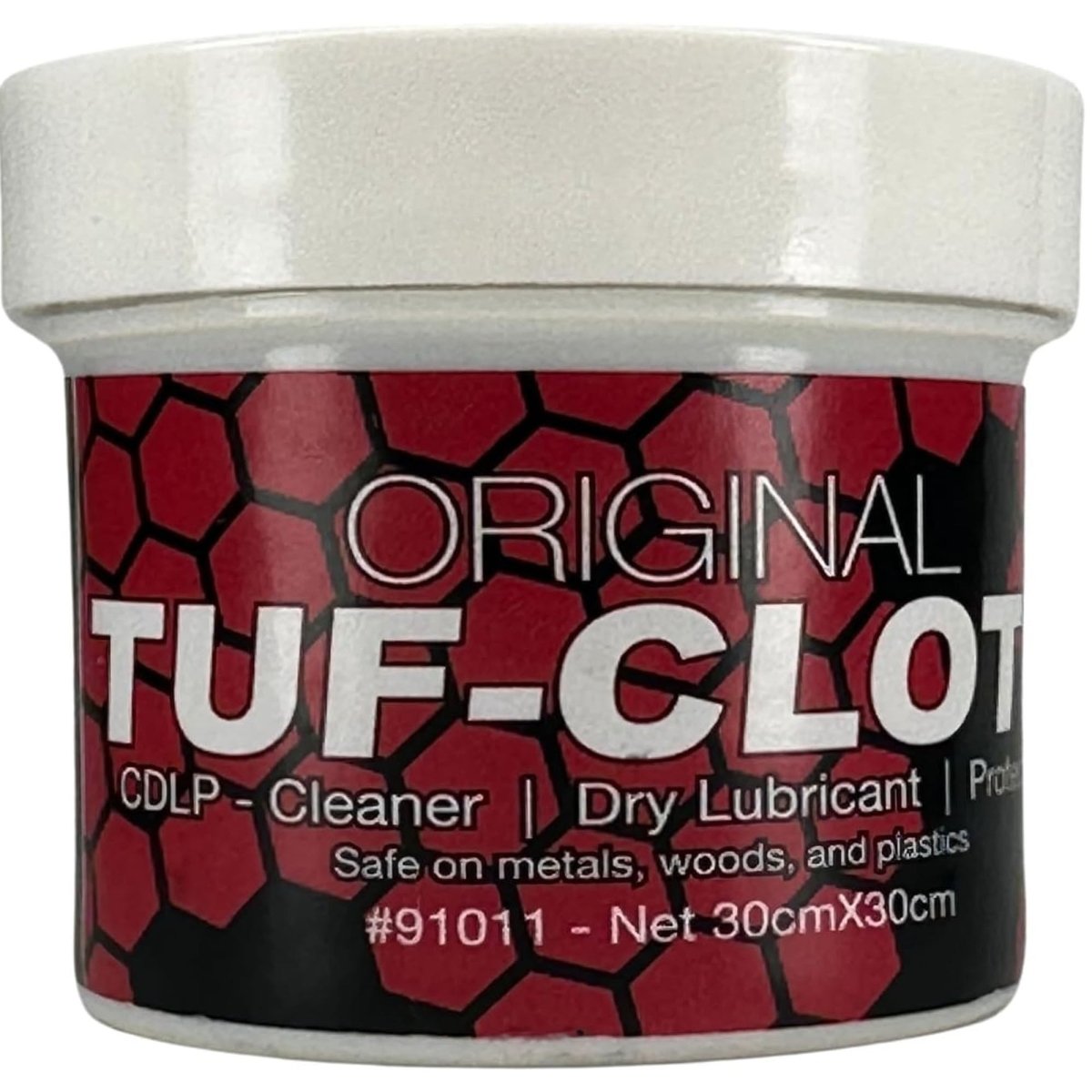 Sentry Solutions Tuf - Cloth Dry Lube Gun/Knife 12" x 12" CLP Cloth Jar, SS - TFCLTH - Forza Sports