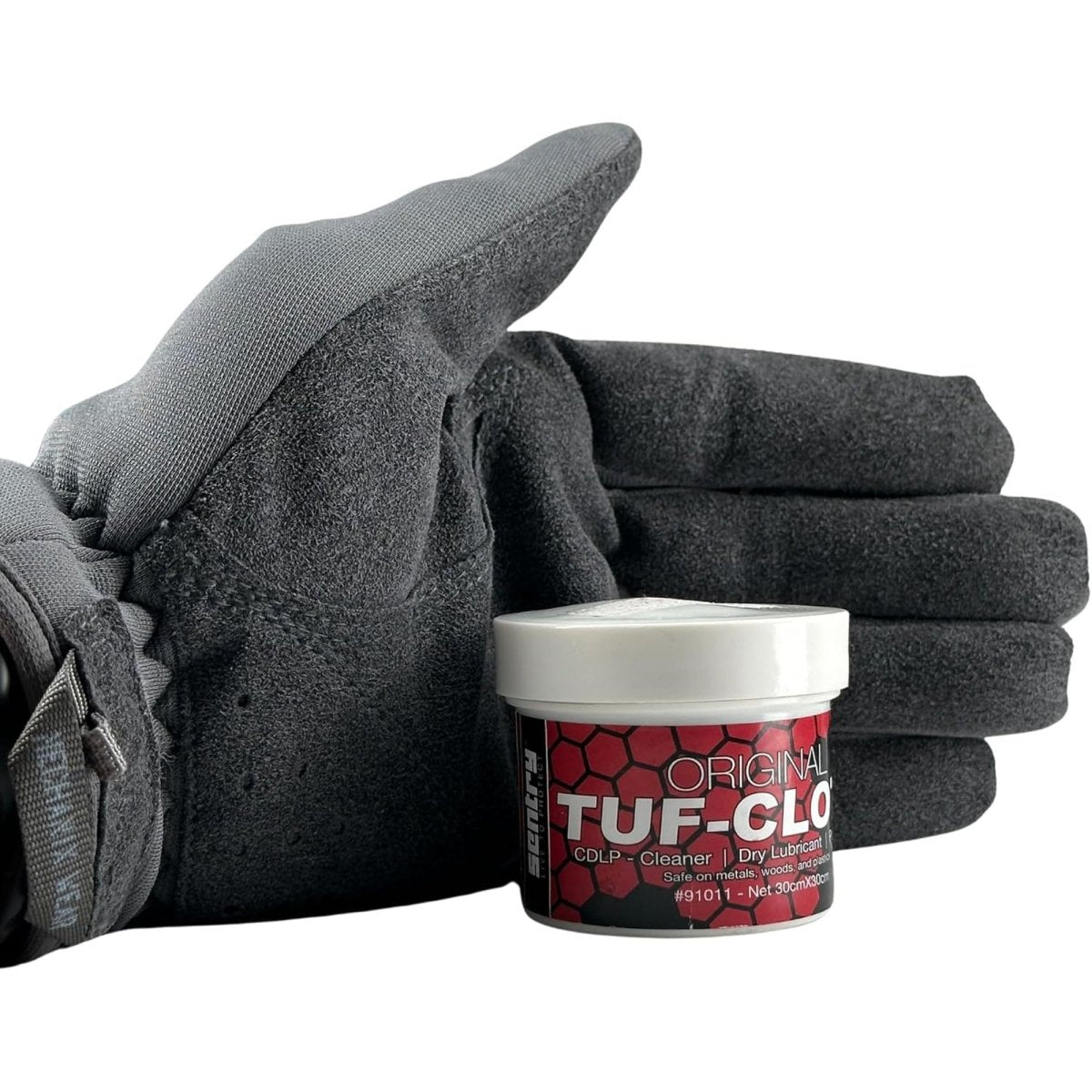 Sentry Solutions Tuf - Cloth Dry Lube Gun/Knife 12" x 12" CLP Cloth Jar, SS - TFCLTH - Forza Sports