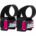 Schiek Sports Model 1000-PLS Deluxe Power Lifting Straps - Pink Schiek Sports