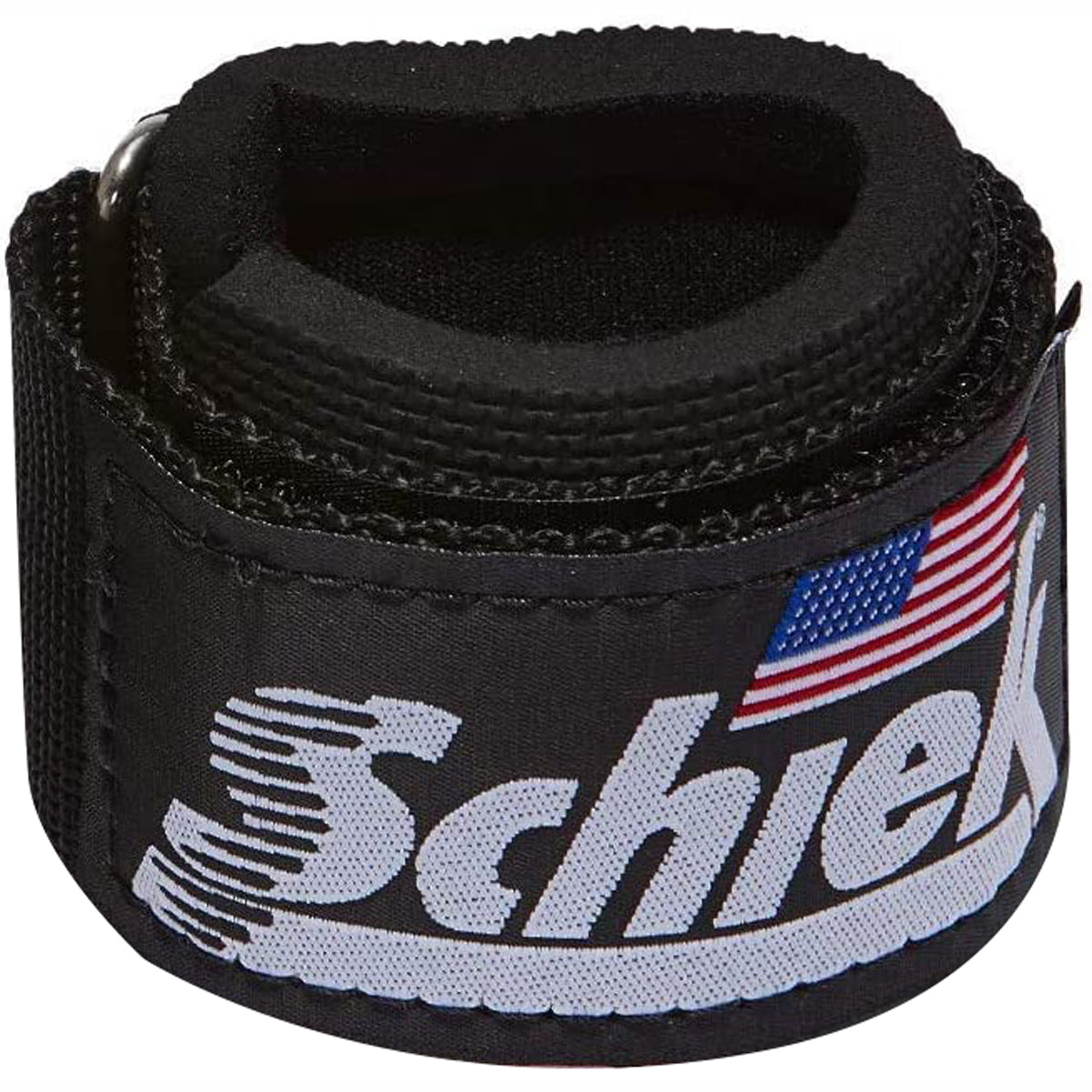 Schiek Sports Model 1100-WS Extra-Wide Wrist Straps - Black Schiek Sports