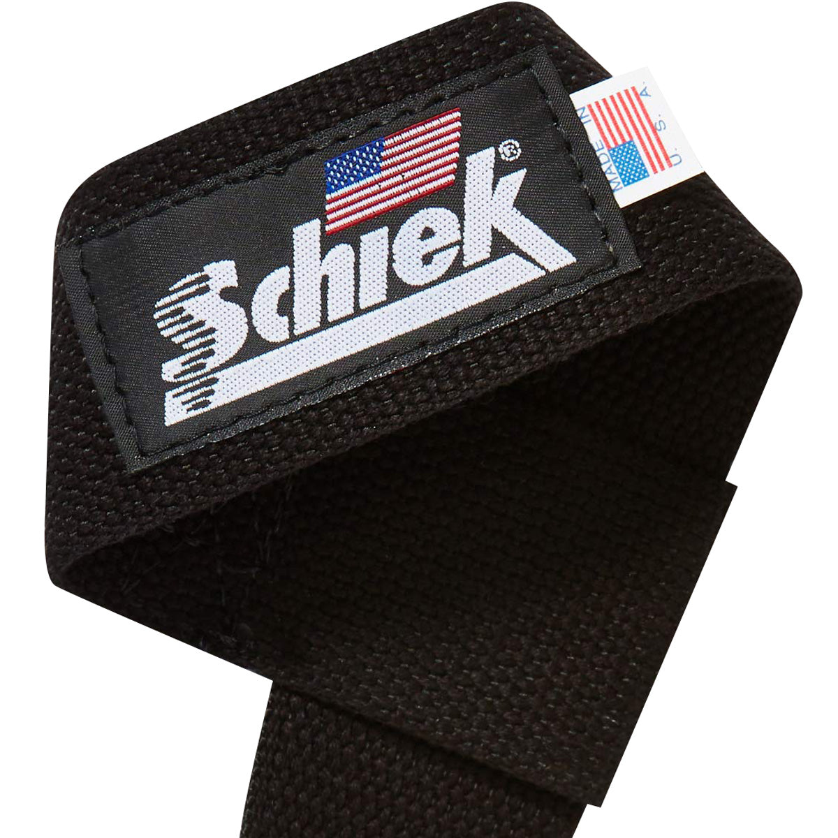 Schiek Sports Model 1000-BLS Basic 20" Lifting Straps - Black Schiek Sports