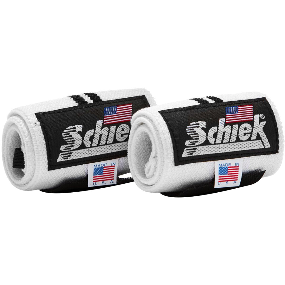 Schiek Sports Model 1112 Heavy Duty 12" Wrist Wraps - White/Black - Forza Sports