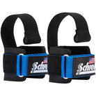 Schiek Sports Model 1000-DLS Deluxe Dowel Lifting Straps - Blue - Forza Sports