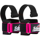 Schiek Sports Model 1000-DLS Deluxe Dowel Lifting Straps - Pink - Forza Sports