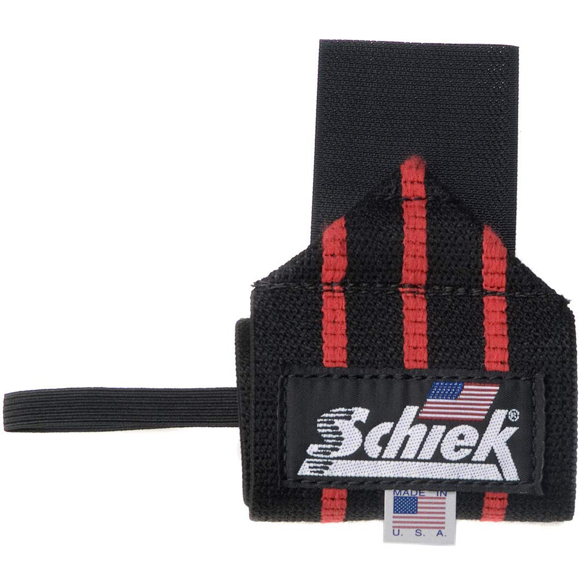 Schiek Sports Model 1112 Heavy Duty 12" Wrist Wraps - Black/Red Schiek Sports